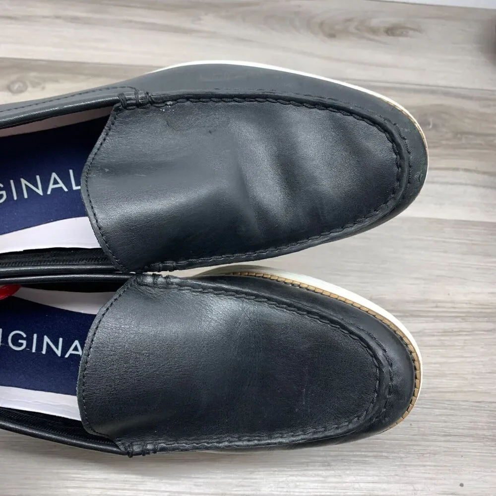 Cole Haan Men's‎ Original Grand Venetian Loafer Black Leather Slip On Size 8 M